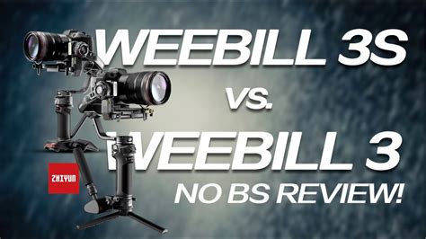 Zhiyun Weebill S Vs Weebill Comparison Honest Review Youtube