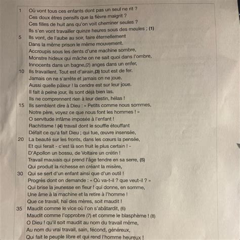 poème melancholia question Indification et exploitation de quélues