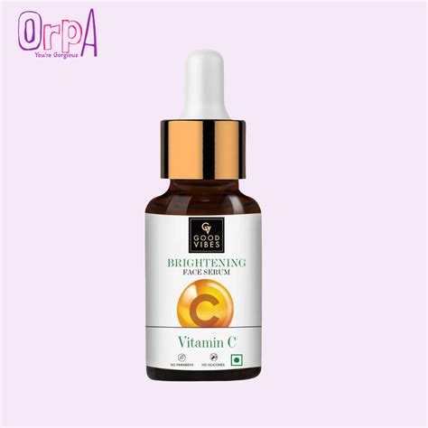 Good Vibes Vitamin C Brightening Face Serum - 10ml - Orpa