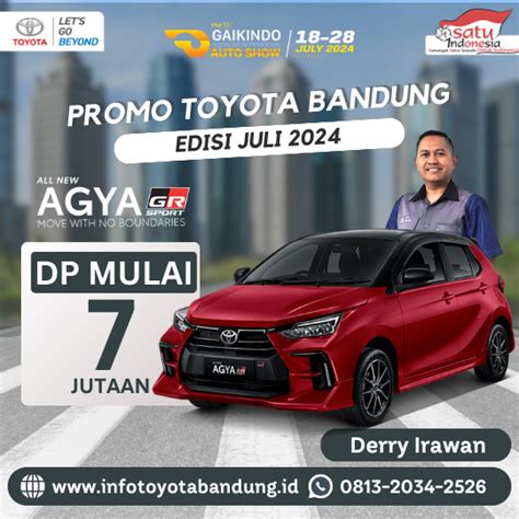 Promo Spesial Kredit New Agya Dp Mulai Jutaan Dealer Toyota