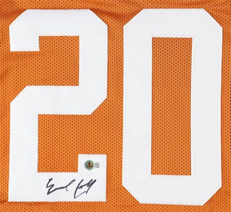 Earl Campbell Signed Texas Longhorns Jersey Beckett Pristine Auction