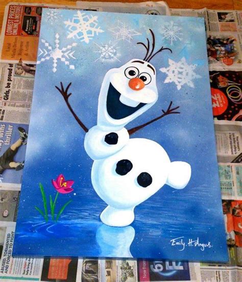 Frozen painting – Artofit