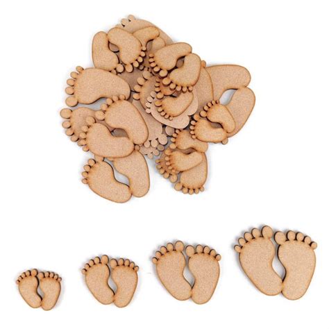 Baby Feet Craft Shapes | Craft Shapes Direct