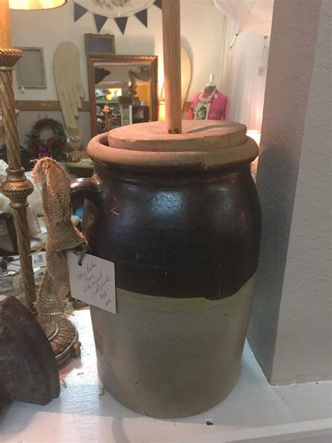 1800s Butter Churn With Old Time Antiques And More
