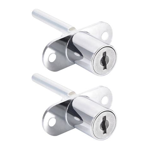 Uxcell Drawer Lock 5 8 Inch Diameter 20mm Long Cylinder Keyed Different 2pcs