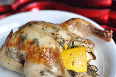 Herb And Garlic Cornish Game Hens Nutritious Eats