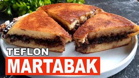 RESEP CARA MEMBUAT MARTABAK TEFLON Spesial Anti Gagal Kulit Manis Telur