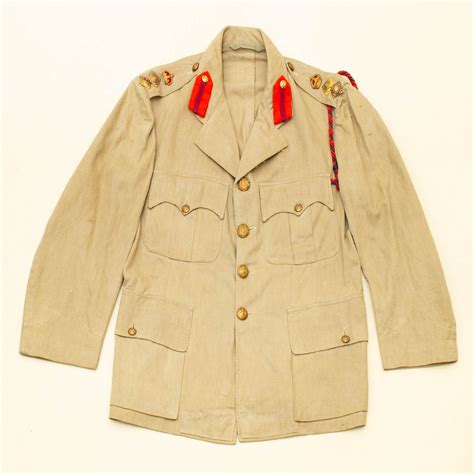 40s Vintage British Army Khaki Drill Uniform Set Small Omega Militaria