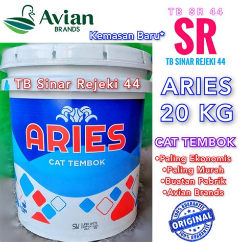 Jual Cargo Aries Kg Pail Cat Tembok Beton Dinding Plafon Avian