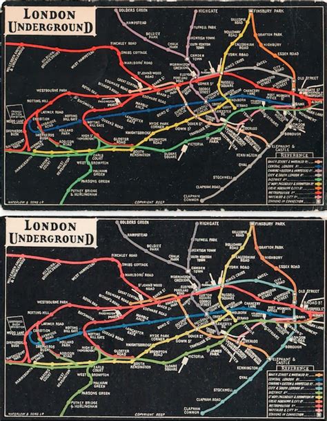 Histoire Et Chronologie Des Plans Du Métro De Londres 1908