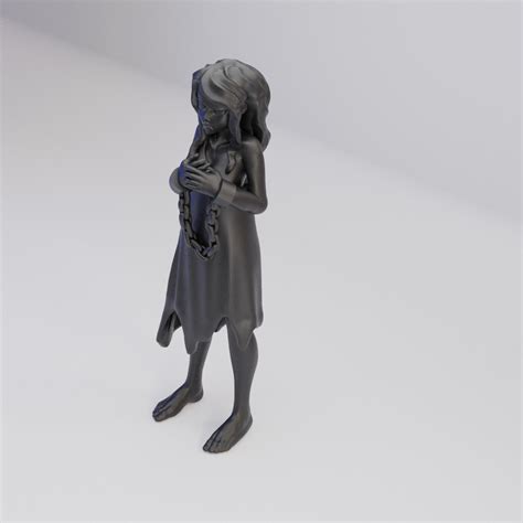 Hot Goblin 捕らわれた女 ミニチュア ホットゴブリン TRPG 奴隷