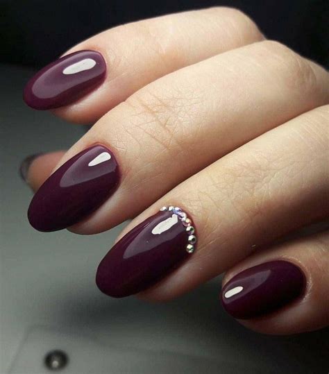 Идеи Маникюра Гель Лаком Бордового Цвета — Richnail.ru