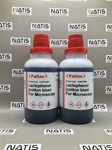 Hóa Chất Lactophenol Cotton Blue For Microscopy Hãng Pallav Ấn Độ