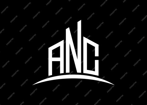 Premium Vector Letter Anc Building Vector Monogram Logo Design