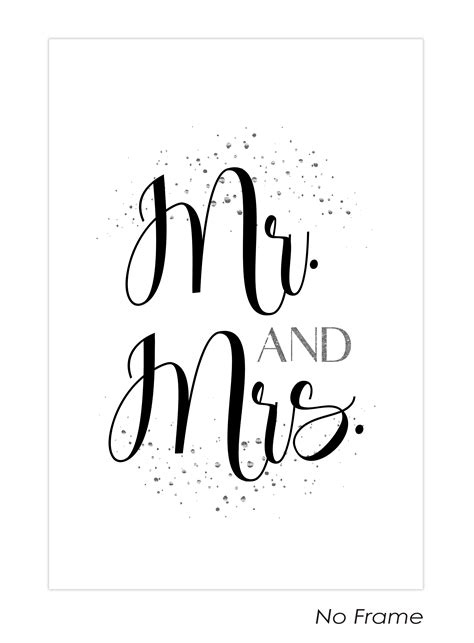 Mr And Mrs Art Print