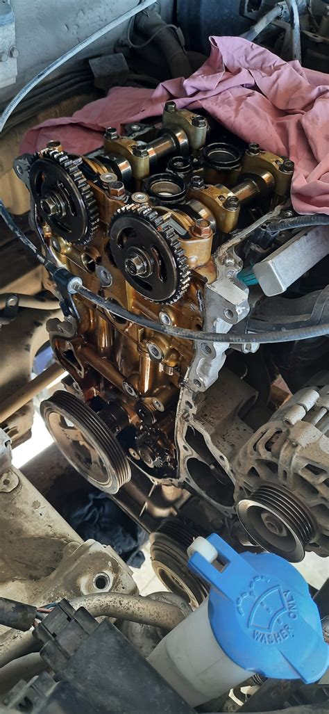 Замена цепи грм на hyundai i20 (G4LA) — Hyundai i20 (1G), 1,2 л, 2010 ...