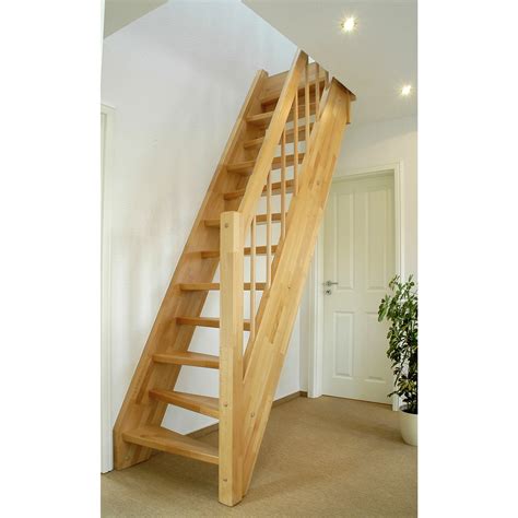 LUXHOLM Raumspartreppe Foxtrott 11 Stufen max Geschosshöhe 258 cm