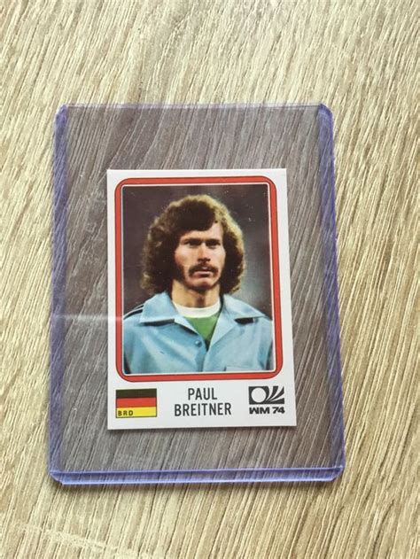 Panini World Cup 1974 / 74 rare Paul Breitner original | Kaufen auf Ricardo