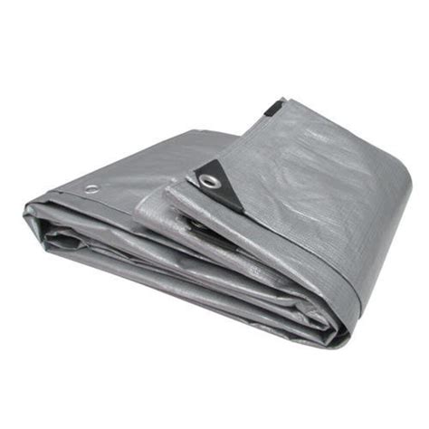 Pe Laminated Woven Grey Hdpe Tarpaulin Sheet Thickness Mm Size