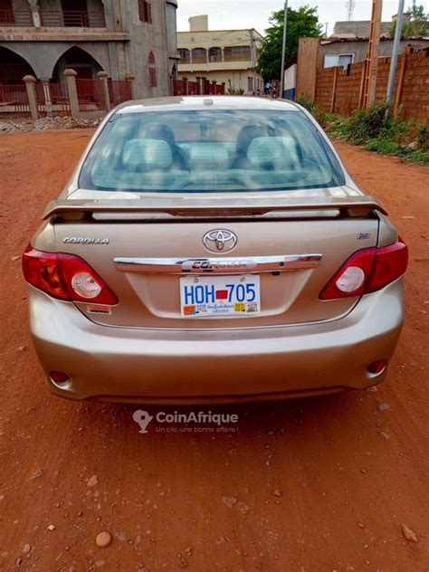 Voitures Toyota Corolla S 2012 Neufs Et Occasions Au Mali CoinAfrique