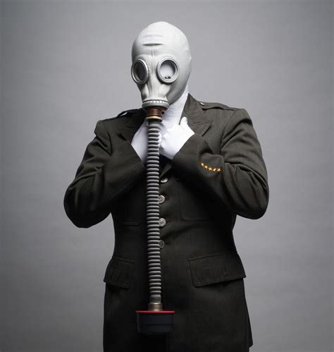 A Gas Mask Portrait | Gas mask, Mask photoshoot, Portrait