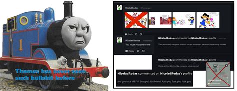 Thomas Hates Nicolas Rodas Content By Arthurengine On Deviantart
