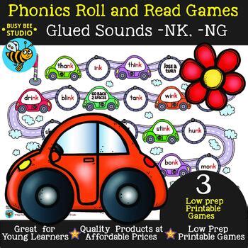 Glued Welded Sounds Nk Ng Roll Read Games Phonics Practice Center