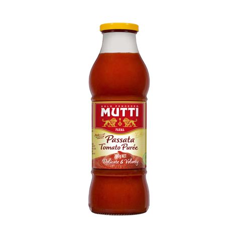 Buy Mutti Passata Tomato Puree 700g Coles