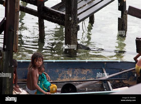 Young Girl In A Canoe Stock Photo Alamy