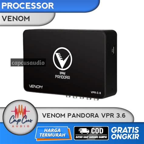 Jual PROCESSOR DSP VENOM PANDORA VPR 3 6 6 CHANNEL BUILT IN POWER 4