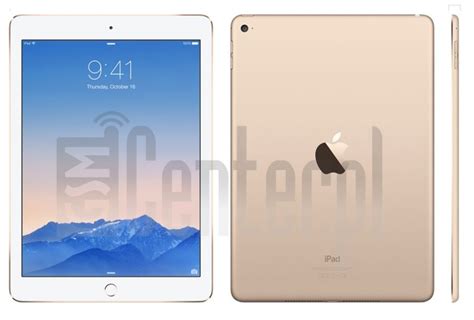 APPLE IPad Air 2 Wi Fi Cellular Specification IMEI Info