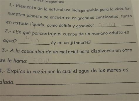 Elemento De La Naturaleza Indispensable Para La Vida En Nuestro