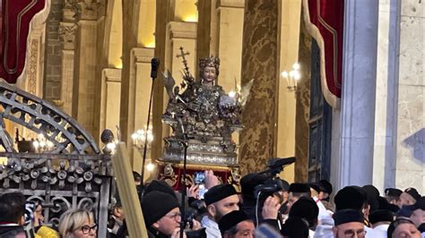 Festa S Agata 23 Catania Uscita E Avvio Della Processione Del Giro