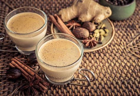 Masala Chai Tea Stock Photo Image Of Ginger Drink Cinnamon 97453688