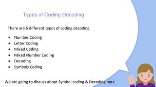 Coding Decoding Reasoning Tricks PPT