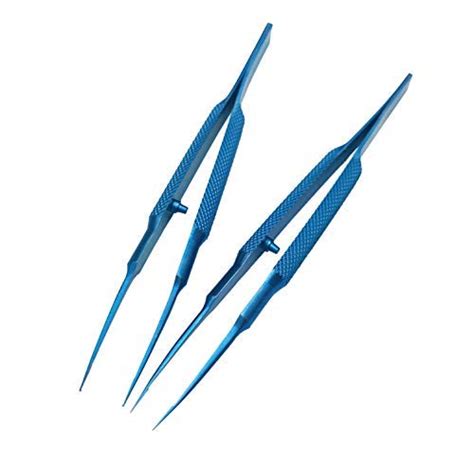 2pcs 413 Precision Titanium Alloy Tweezer Straight For Mobile Phone