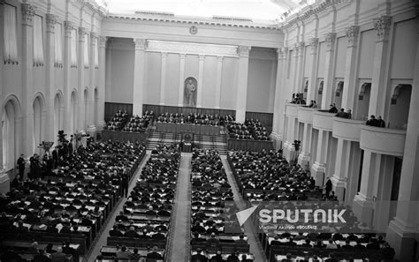 Meeting Of The Ussr Supreme Soviet Sputnik Mediabank