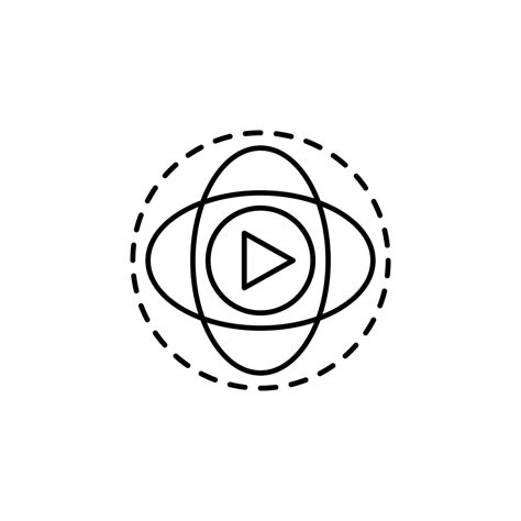 augmented reality, technology, virtual reality, streaming vector icon
