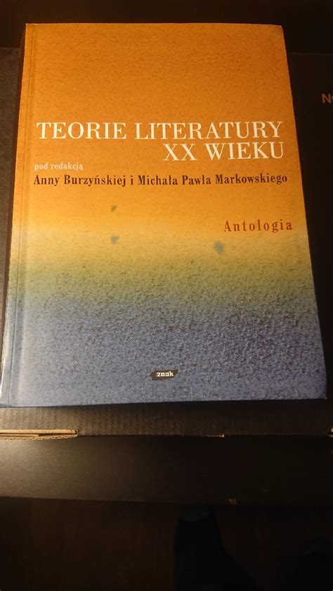 Teorie Literatury Burzy Ska Niska Cena Na Allegro Pl