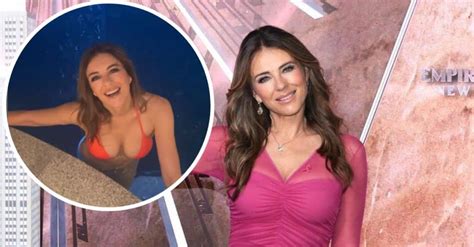 Elizabeth Hurley Flaunts Stunning Figure While On Vacation In Thailand