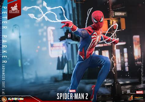 Hot Toys Vgm Marvel S Spider Man Th Scale Peter Parker Advanced Suit