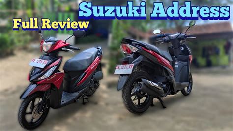 Suzuki Address Full Review YouTube