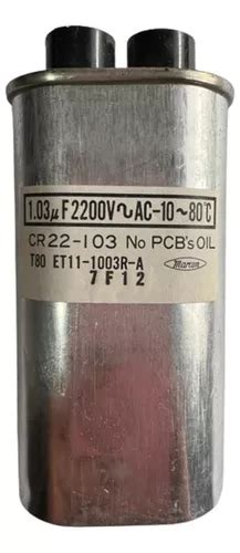 Capacitor Condensador 1 03mf Horno Microondas Cuotas sin interés