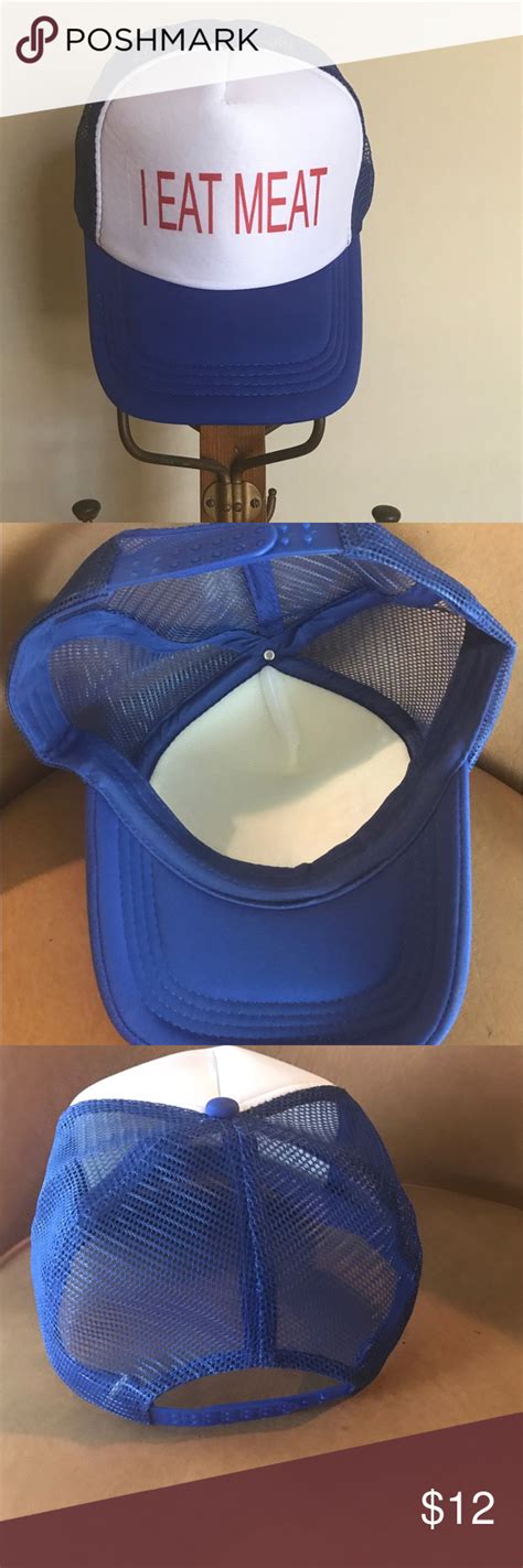 eat meat trucker hat