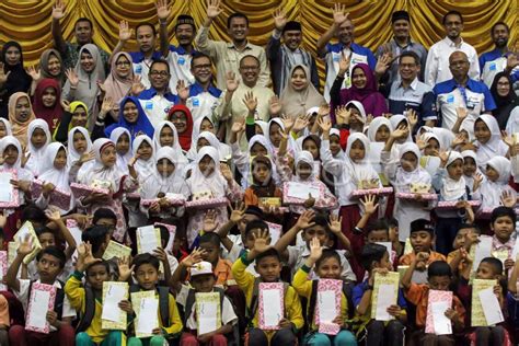 Csr Pendidikan Anak Yatim Perta Arun Gas Antara Foto