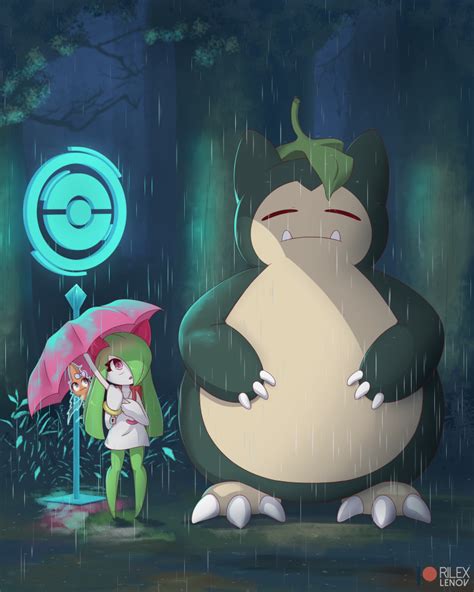 My Neighbor Snorlax By Rilexlenov On Deviantart Pokemon Snorlax Cute