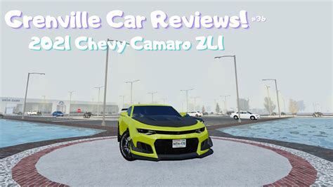 Greenville Car Reviews Chevrolet Camaro Zl Youtube