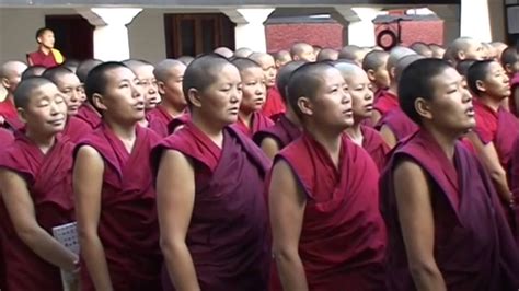 Life Of Tibetan Buddhist Nuns At Dolma Ling Nunnery Near Dharamsala