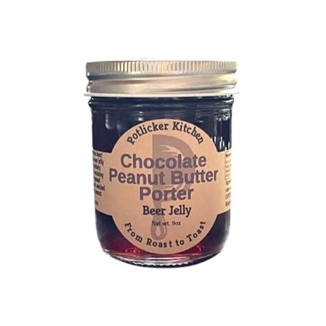 Chocolate Peanut Butter Porter Beer Jelly – Potlicker Kitchen