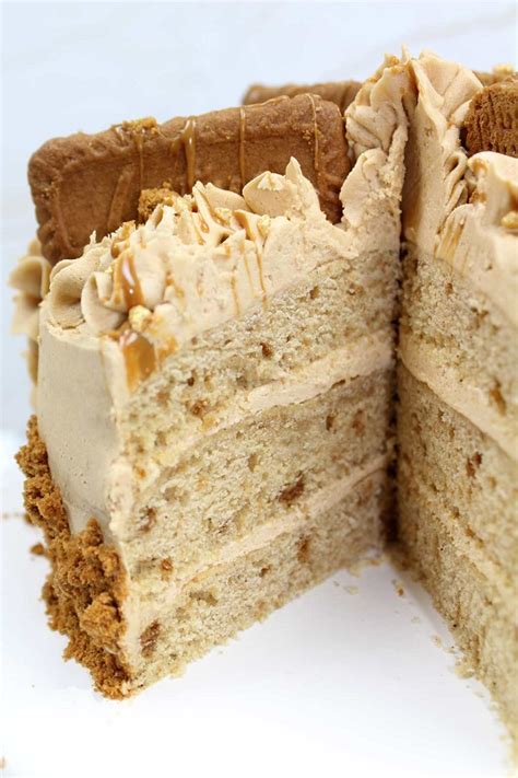 Vegan Biscoff Cake BakedbyClo Vegan Dessert Blog